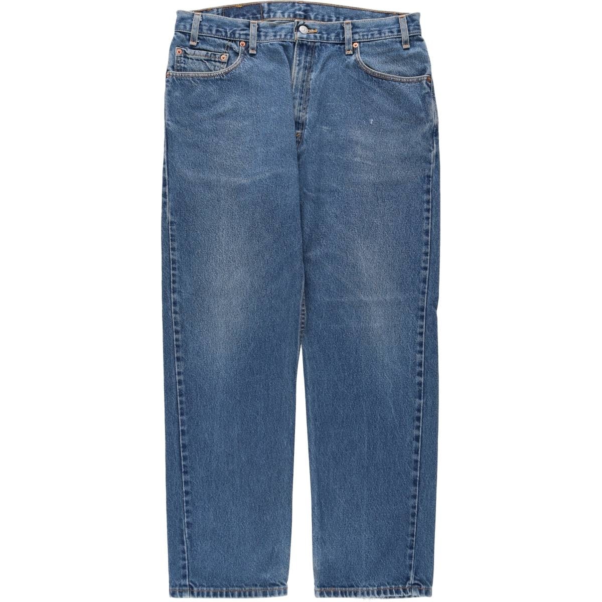 古着 00年代 リーバイス Levi's 505 REGULAR FIT STRAIGHT LEG テーパードデニムパンツ USA製 メンズw35相当/eaa663639