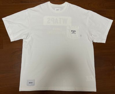 Wtaps OBJ 01 / SS / Cotton. Composition "White"