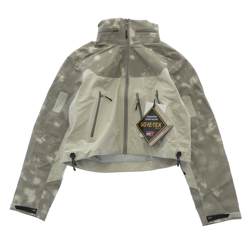 ARC'TERYX アークテリクス ジャケット 29144 Olena Komorebi Cropped Jacket Women's GORE-TEX ゴアテックス ウィメンズ オレナ コモレビ クロップ ジャケット グレー系 S【極上美品】【中古】