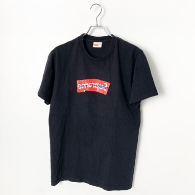 Supreme x COMME des GARCONS SHIRT Box Logo Tee "Black"