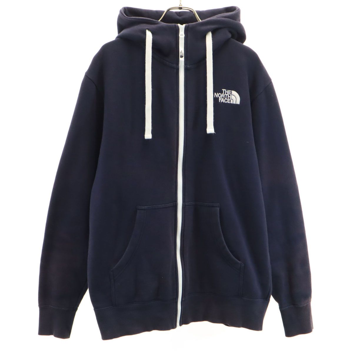 ノースフェイス×サカイ パーカー サイドナイロンジャケット ネイビービッグロゴ ノースフェイス×サカイ パーカー サイドナイロンジャケット