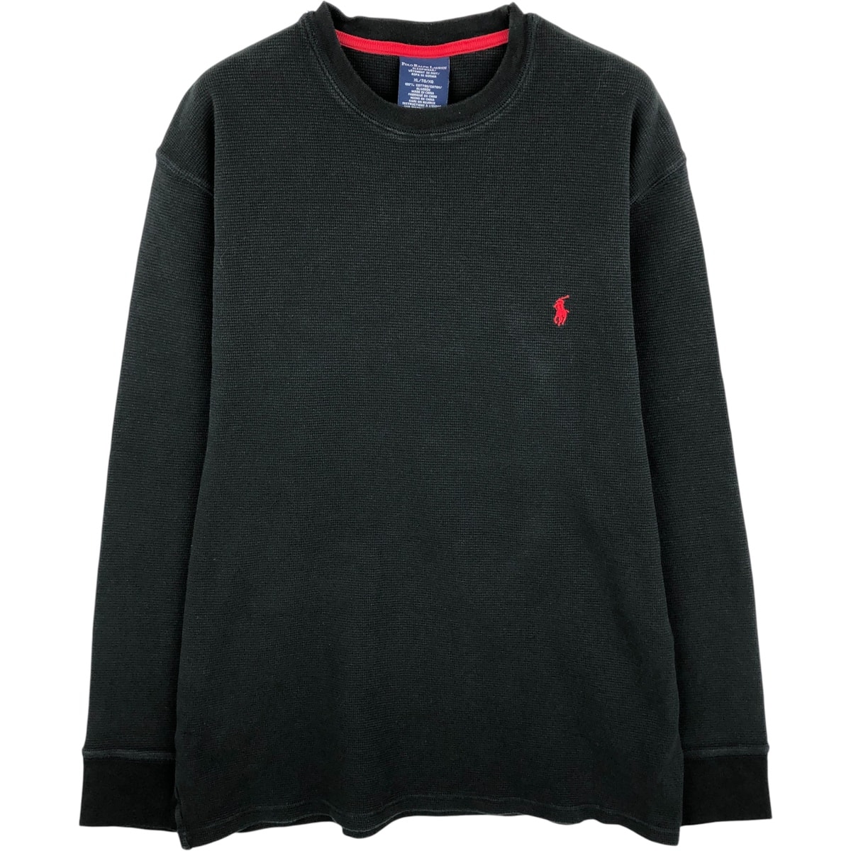 古着 ラルフローレン Ralph Lauren POLO RALPH LAUREN SLEEPWEAR サーマルロングTシャツ メンズXL相当/eaa616060