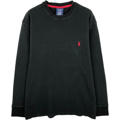 古着 ラルフローレン Ralph Lauren POLO RALPH LAUREN SLEEPWEAR サーマルロングTシャツ メンズXL相当/eaa616060