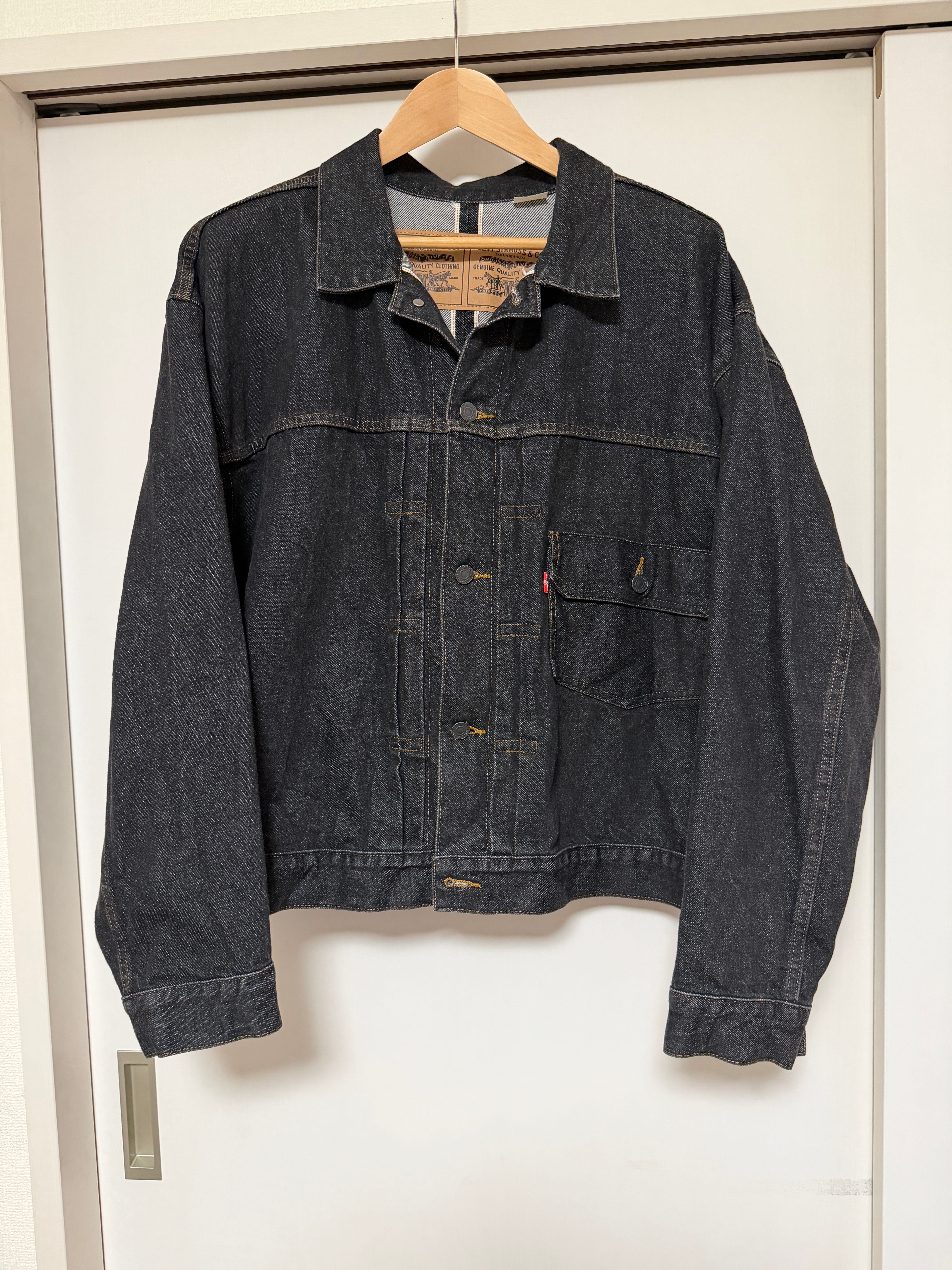 BEAMS x LEVI'S Denim Jacket "BlackRinse"