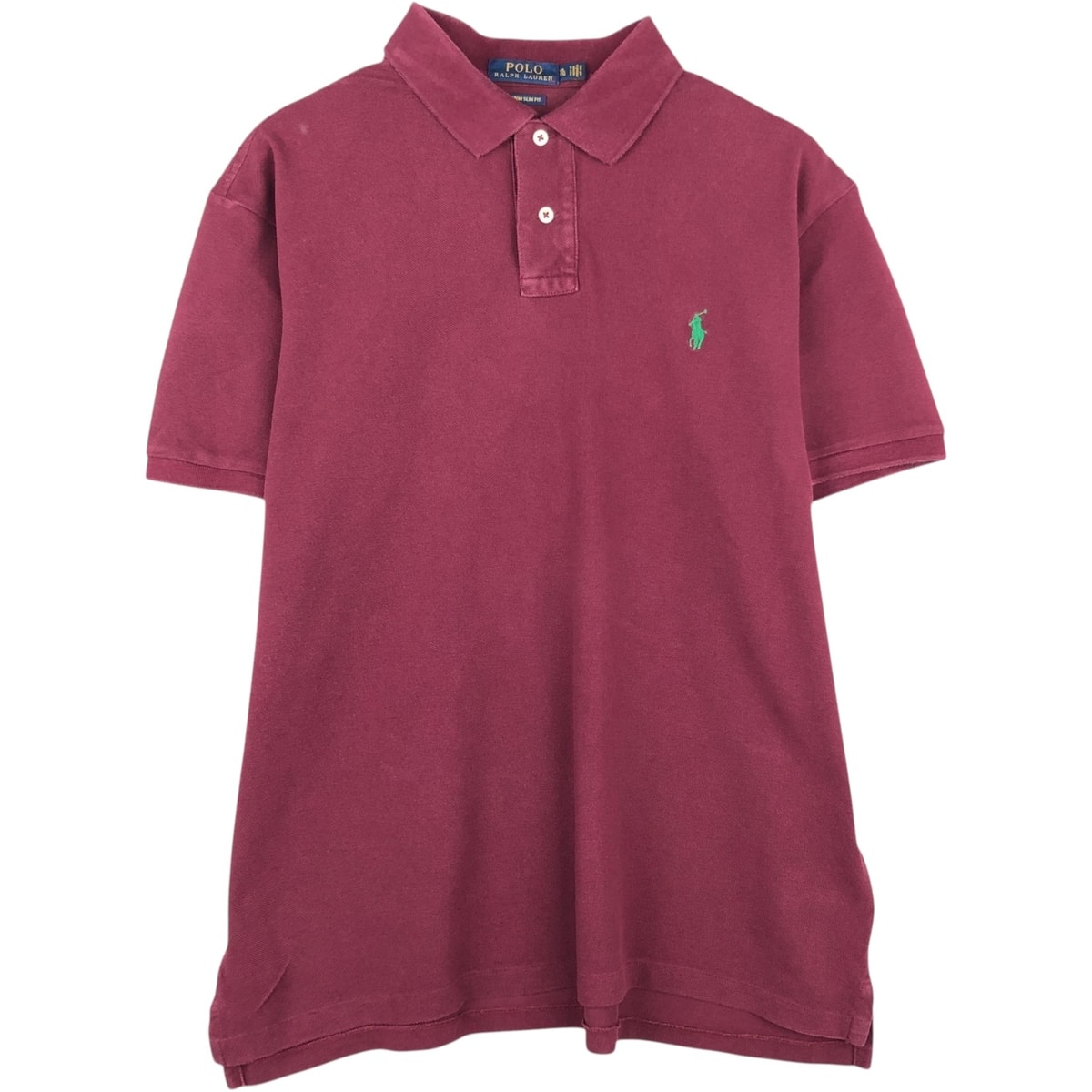 古着 ラルフローレン Ralph Lauren POLO RALPH LAUREN CUSTOM SLIM FIT 半袖 ポロシャツ メンズXL相当/eaa620903