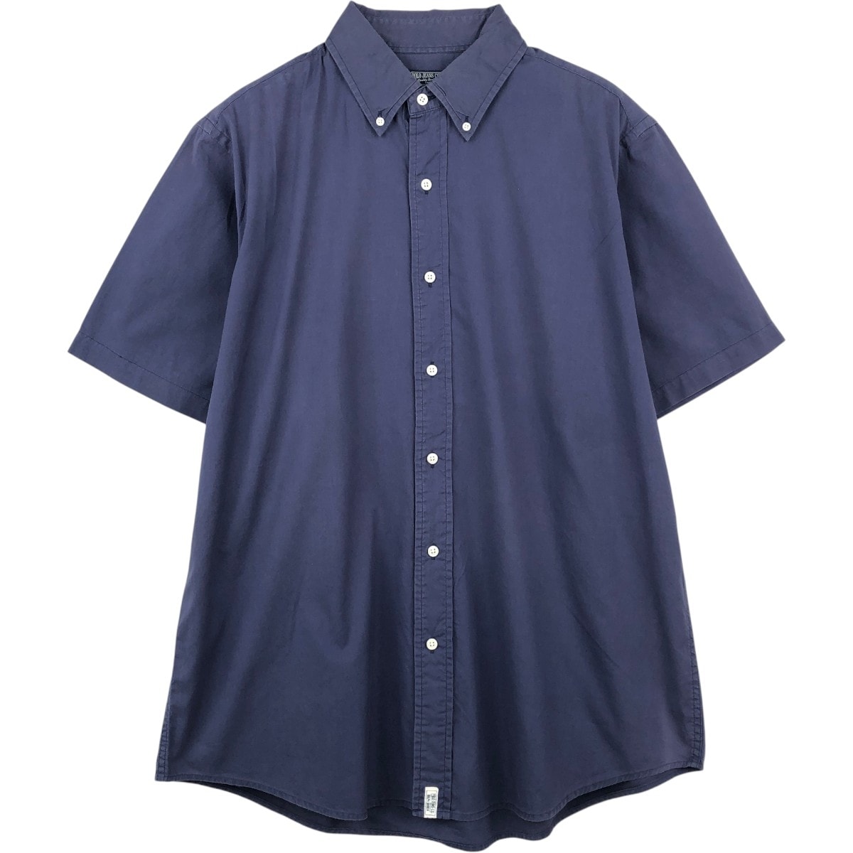古着 ラルフローレン Ralph Lauren POLO JEANS COMPANY 半袖 ボタンダウンシャツ メンズL相当/eaa668649
