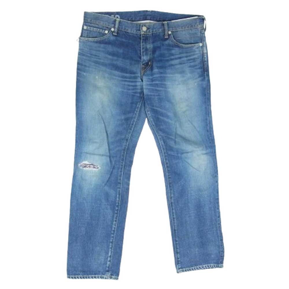 VISVIM ビズビム デニムパンツ 17SS 117305005004  SOCIAL SCLPTR 04 DMGD-10 DENIM ソーシャル スカルプチャー ダメージ加工 デニム パンツ【中古】