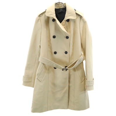 ZARA BASIC ザラベーシック トレンチコート L ベージュ