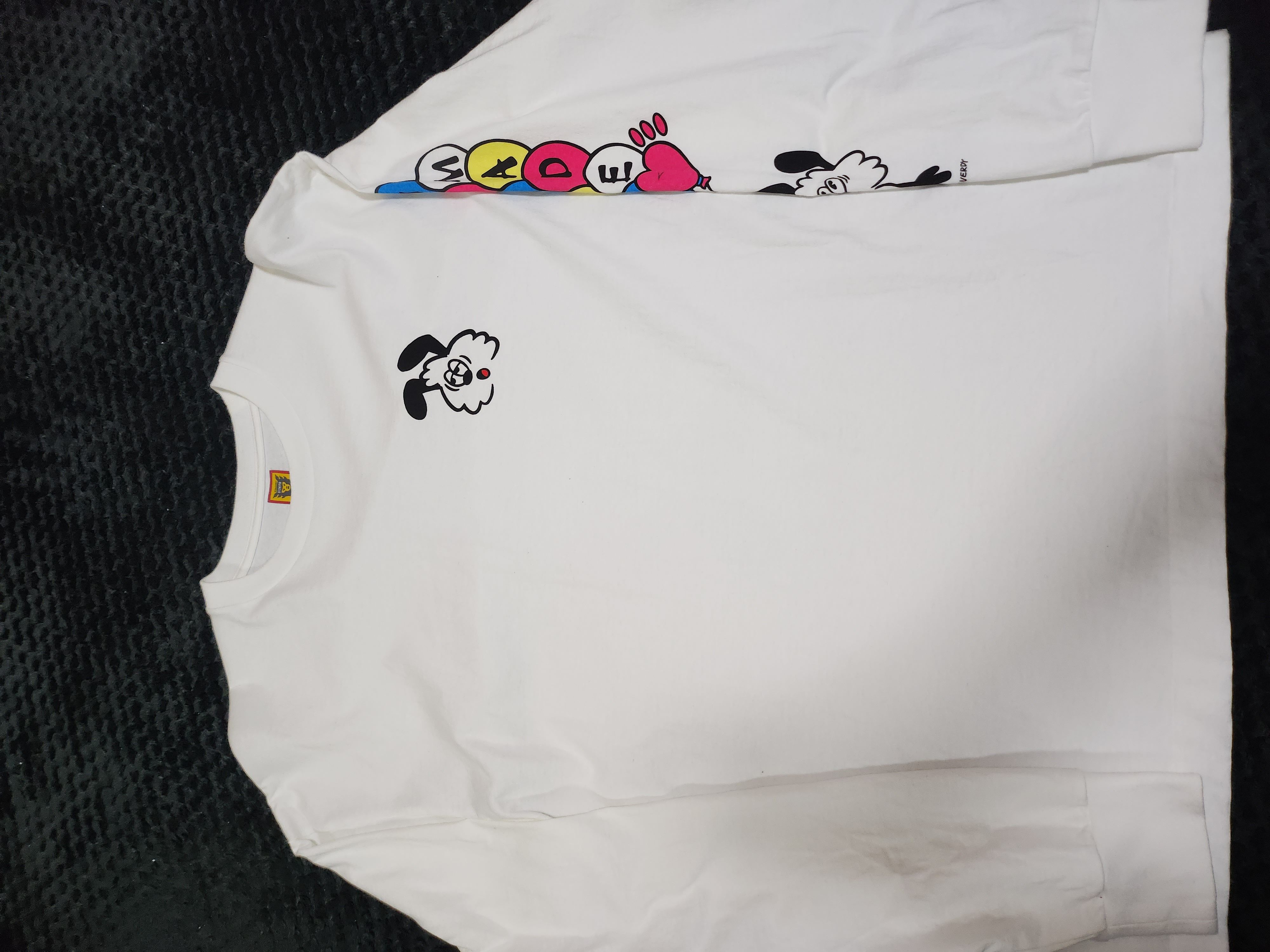 HUMAN MADE VICK LONG SLEEVE T-SHIRT "White"