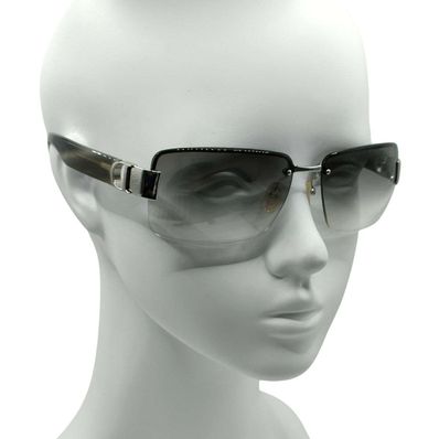 クリスチャン・ディオール サングラス めがね メダル グレー K169