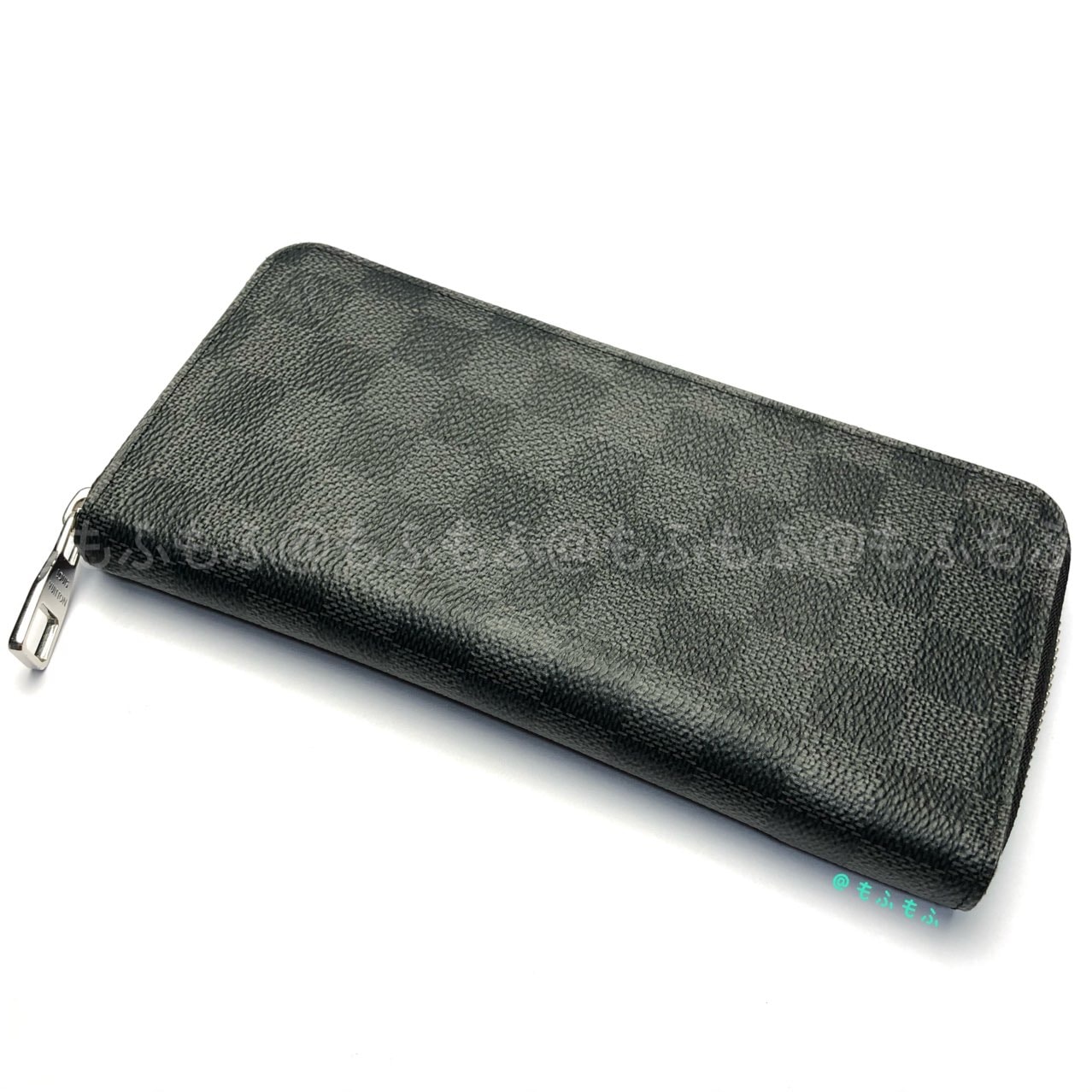 Louis Vuitton [Old Model] Zippy Wallet Vertical Damier Graphite