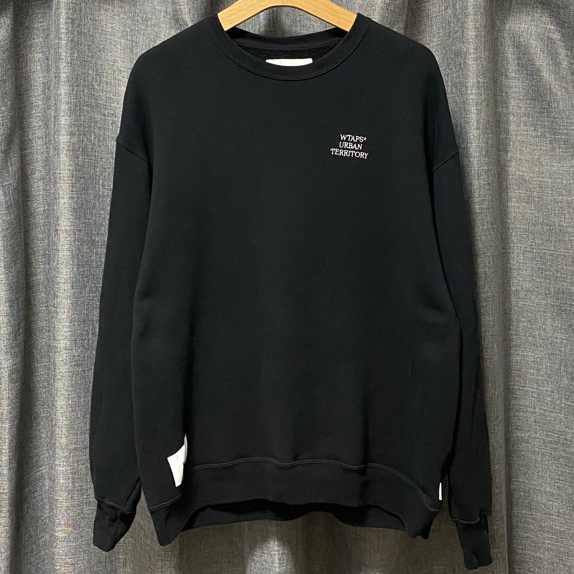 ダブルタップス オール 02 / セーター / コットン. Wut 222ATDT-CSM19 "ブラック"