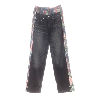 【中古】ジュンヤワタナベ JUNYA WATANABE × Levi's 2024年秋冬 デニムパンツ ブラック【サイズS】【レディース】