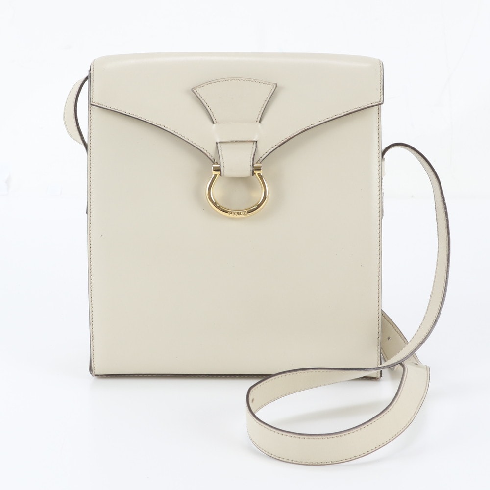 ■美品 セリーヌ ショルダーバッグ レザー