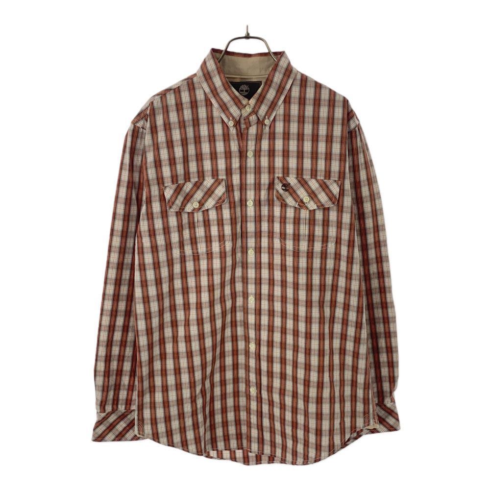 Timberland 長袖 ボタンダウンシャツ