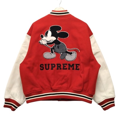 SUPREME シュプリーム 25AW Number Nine Mickey Mouse Varsity Jacket スタジャン 52835