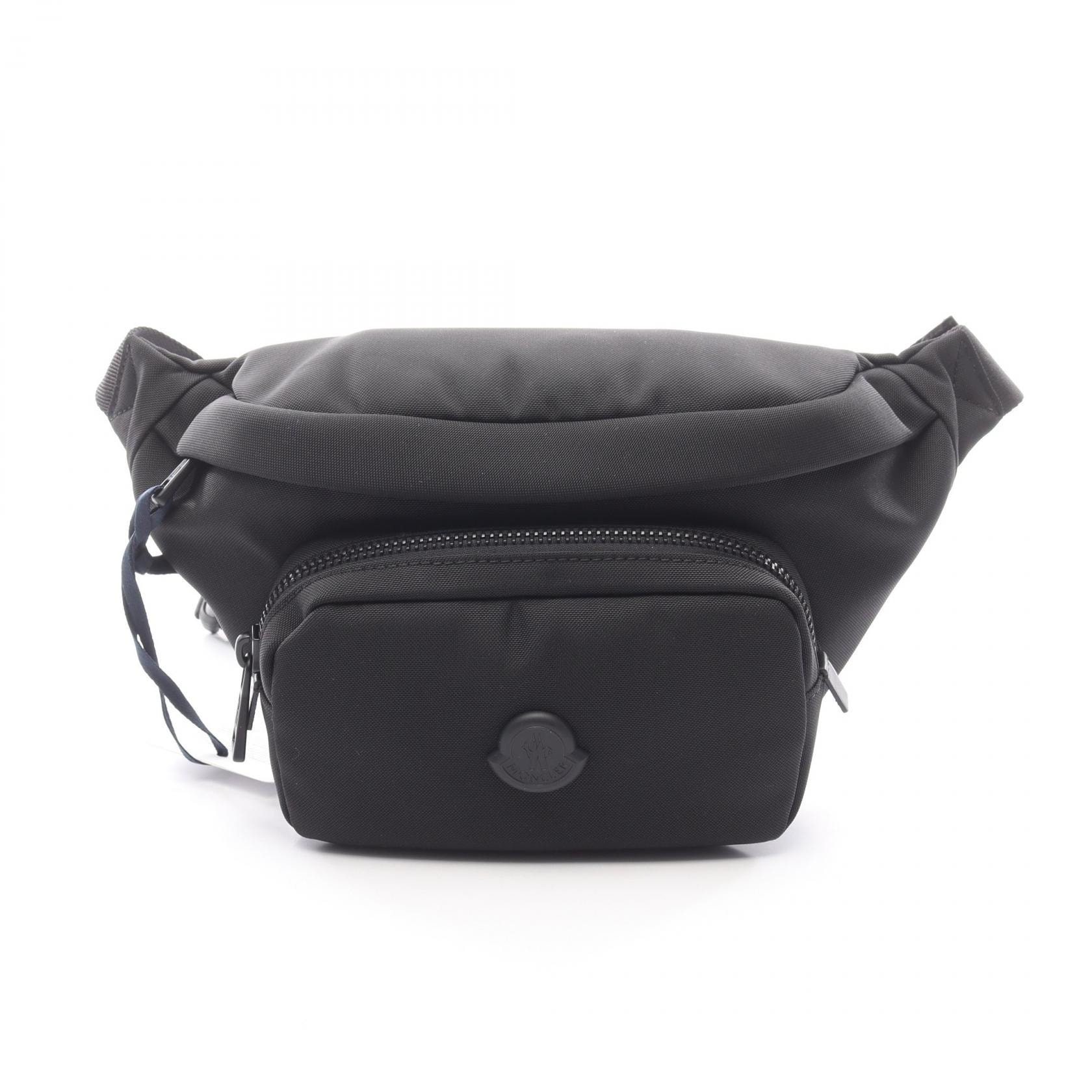 モンクレール MONCLER DURANCE ウエストバッグ ボディバッグ バッグ ナイロン レザー メンズ ブラック系 5M00005M7755999 【新品】