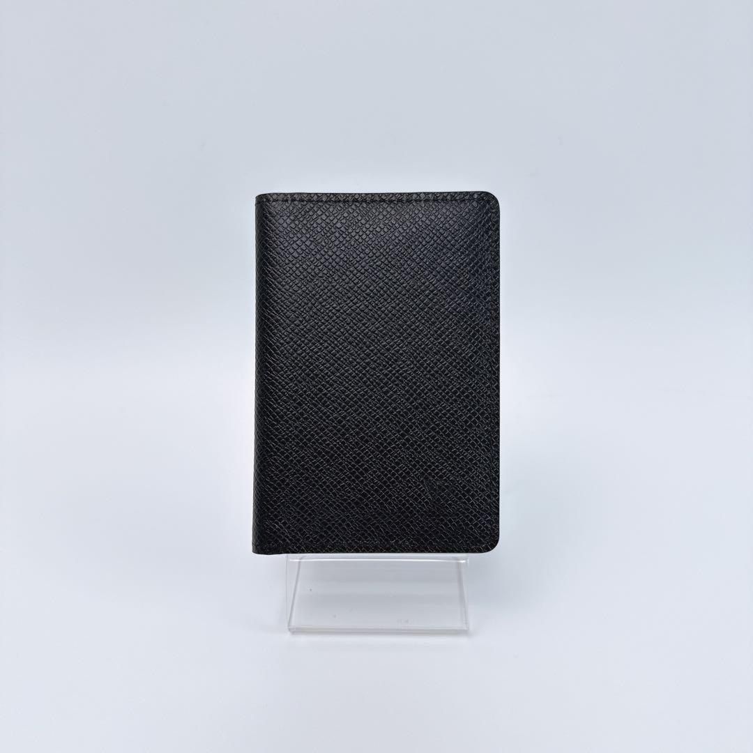 Louis Vuitton Pocket Organizer Taiga "Noir"