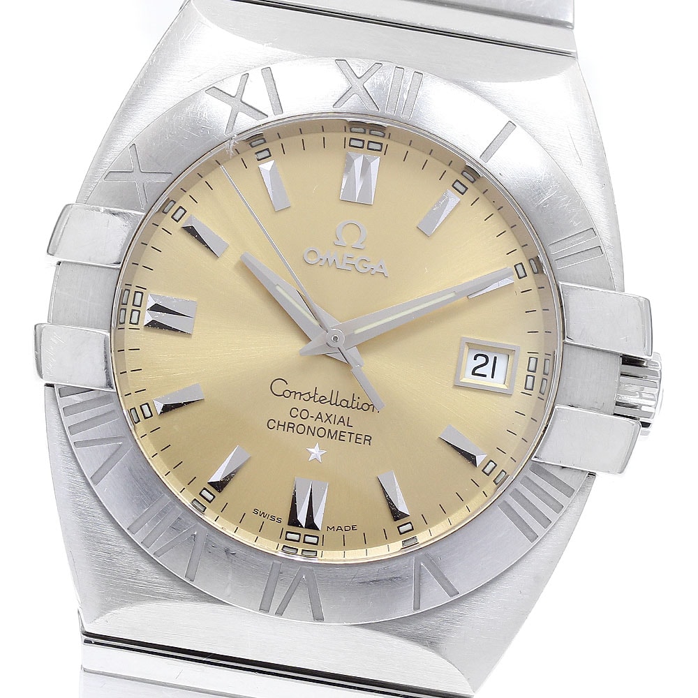★保 オメガ コンステレーション デイト 1503.10 メンズ 【中古】