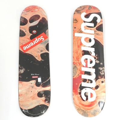 【中古】シュプリーム Supreme 2017年秋冬 Blood and Semen Skateboard スケートボード デッキ スケボー マルチカラー【メンズ】