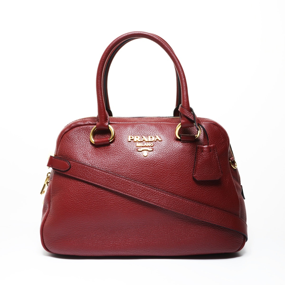 プラダ PRADA 2WAY ヴィッテロフェニックス 1BB087 ショルダーバッグ【中古】