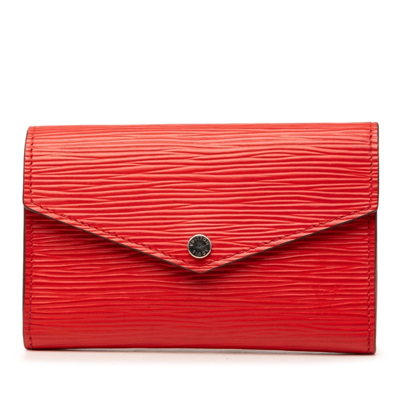 ルイ ヴィトン エピ クレフス ラバト コインケース 小銭入れ レッド レザー レディース LOUIS VUITTON 【中古】