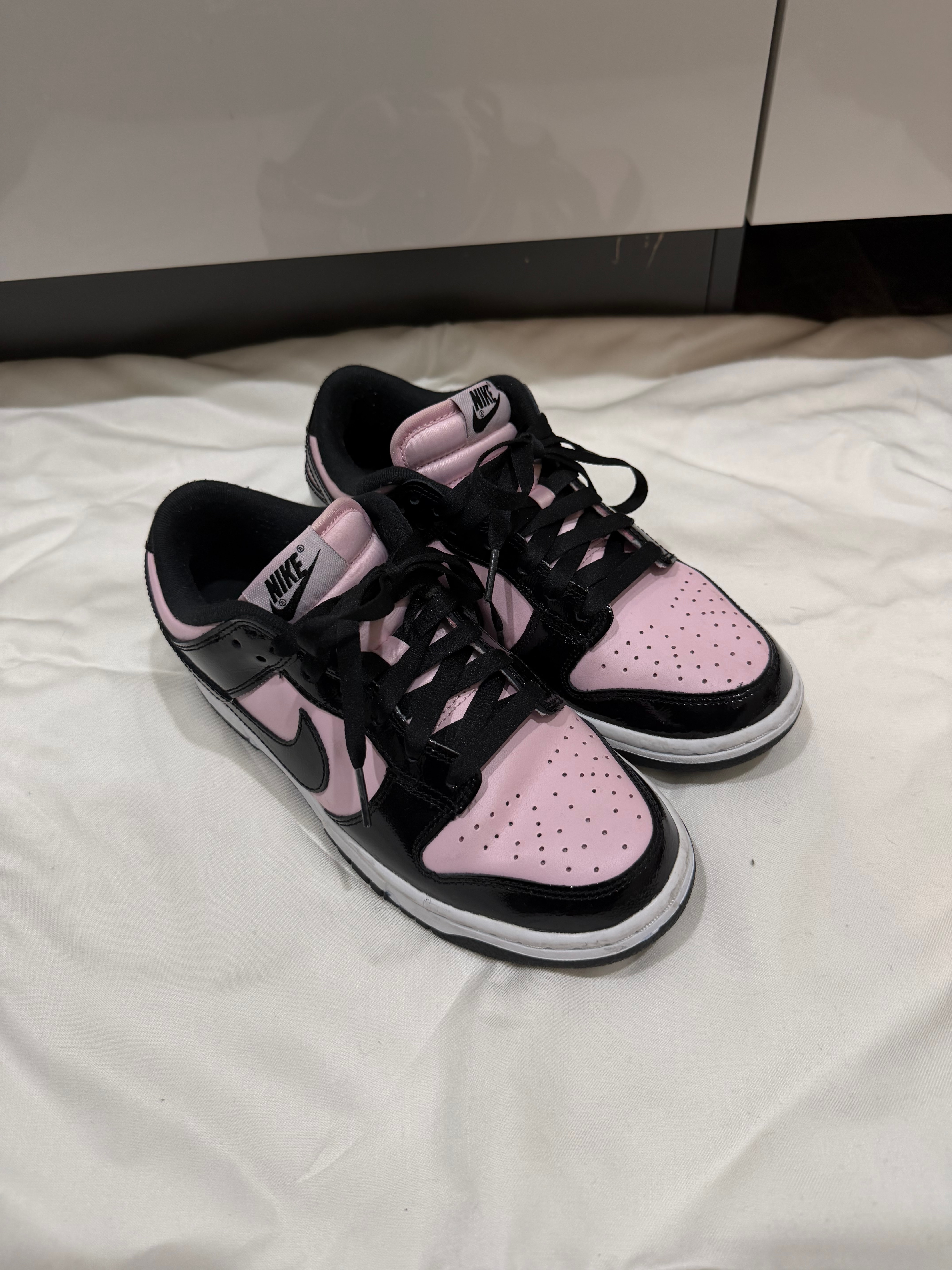 Nike Women's Dunk Low Essential "Black Patent Leather"