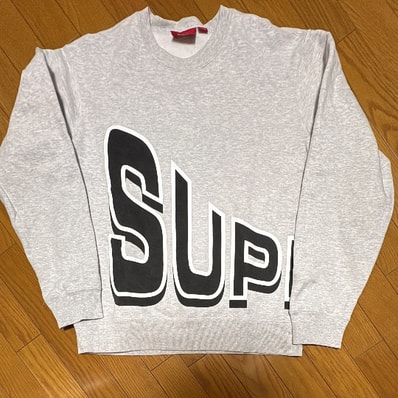 Supreme 18ss Side Arc Crewneck