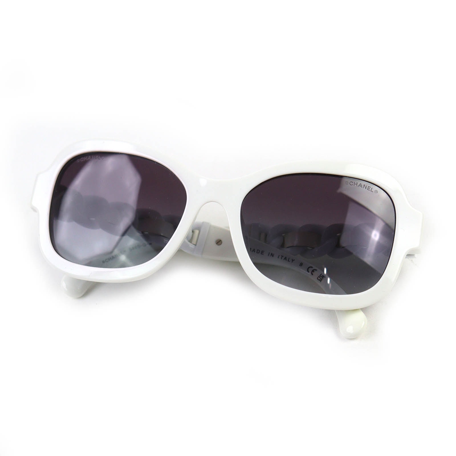 極美品 シャネル サングラス ココマーク 55□18 140 5465-Q-A