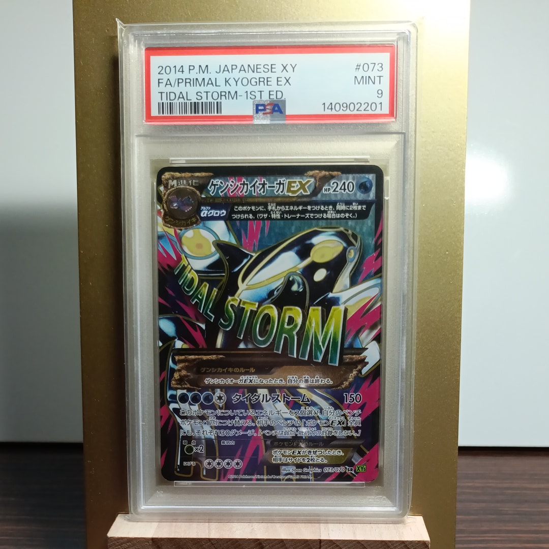 PSA9】ゲンシカイオーガEX SR :1ED [XY5-T 073/070](拡張パック