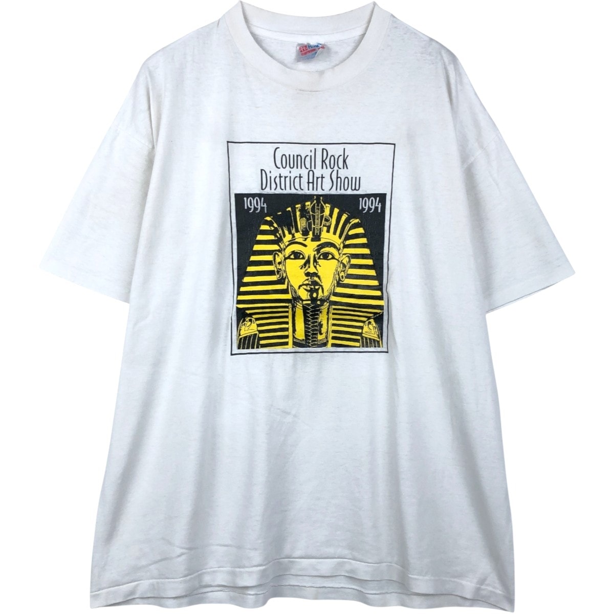 古着 90年代 ヘインズ Hanes HEAVYWEIGHT 50/50 プリントTシャツ USA製 メンズXXL相当 ヴィンテージ/eaa654055