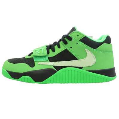 NIKE ナイキ IM9113-300 【フェイクバスターズ鑑定済】Travis Scott Jordan Jumpman Jack CJ1 T-Rexx Green Spark 28cm【新古品】【未使用】【中古】