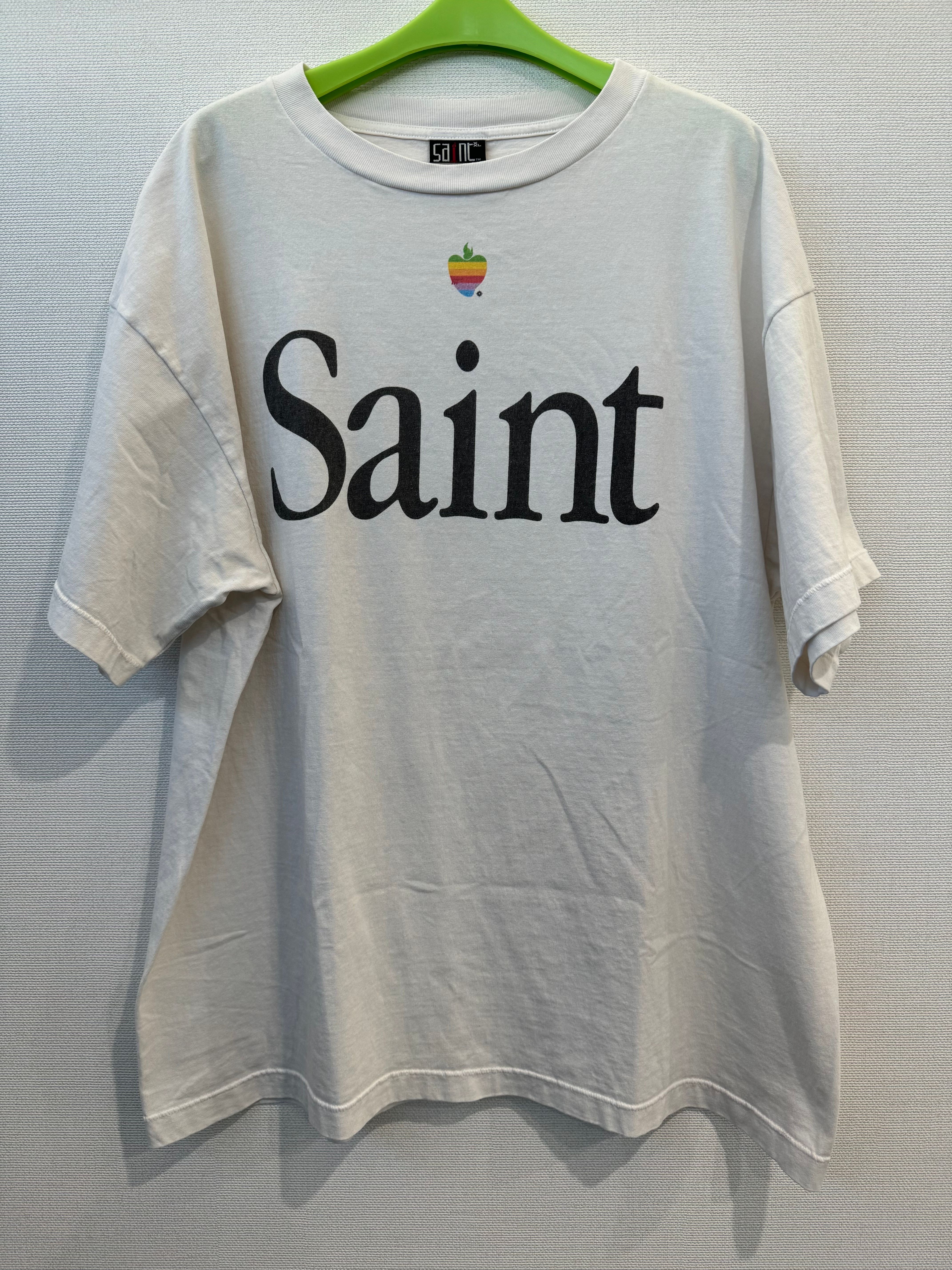 SAINT Mxxxxxx SS Tee/Heart Saint "White" SM-A23-0000-005