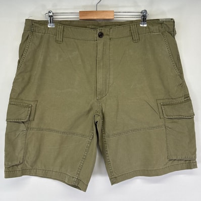 古着 ポロ・ラルフローレン POLO RALPH LAUREN ショートパンツ ミリタリータイプ カーゴ M51タイプ 大きいサイズ w40 グリーン系 メンズ