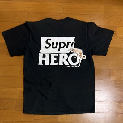 Supreme / ANTIHERO Dog Tee "Black"