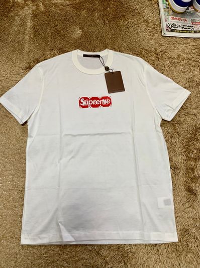 Supreme / Louis Vuitton Box Logo Tee "Red"