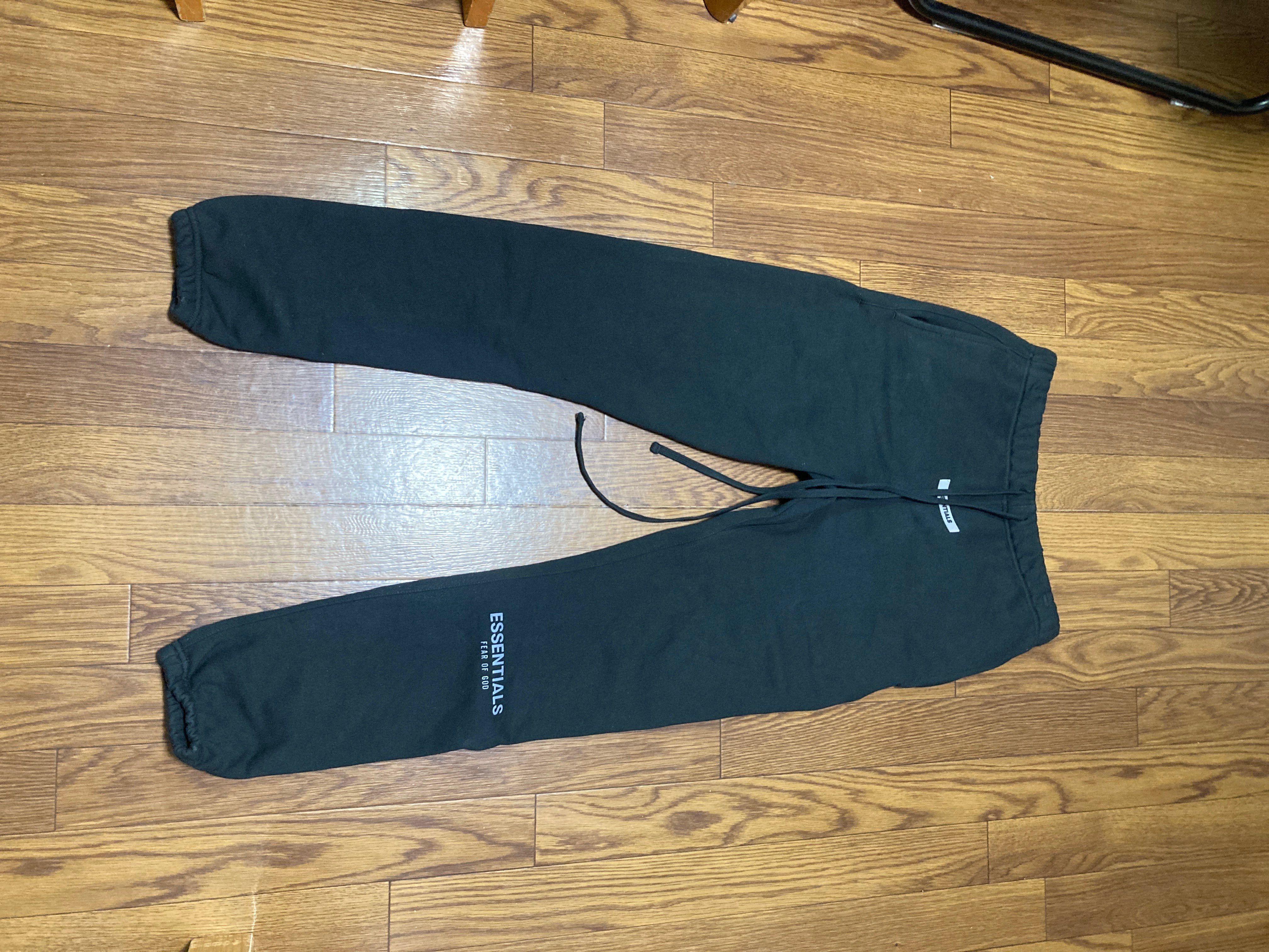 ESSENTIALS FEAR OF GOD スウェットパンツ ブラック