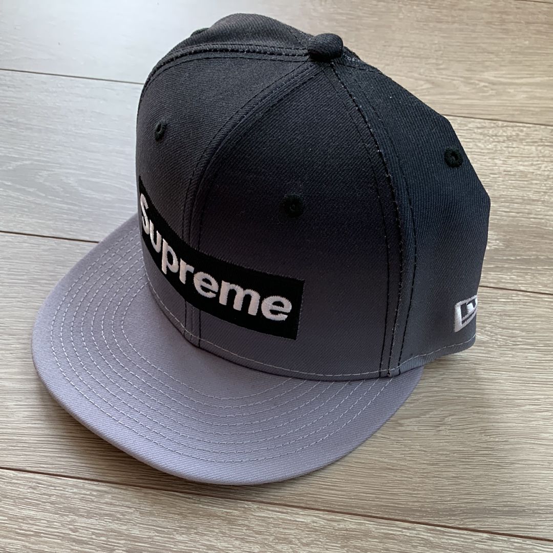Supreme Gradient Box Logo New Era "Black"