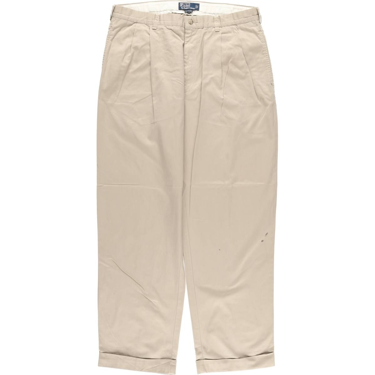 古着 ラルフローレン Ralph Lauren POLO by Ralph Lauren HAMMOND PANT ツータック チノパンツ メンズw35相当/eaa565677