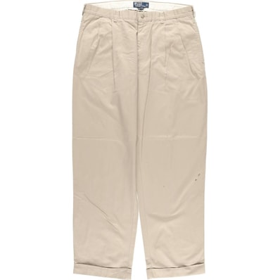 古着 ラルフローレン Ralph Lauren POLO by Ralph Lauren HAMMOND PANT ツータック チノパンツ メンズw35相当/eaa565677