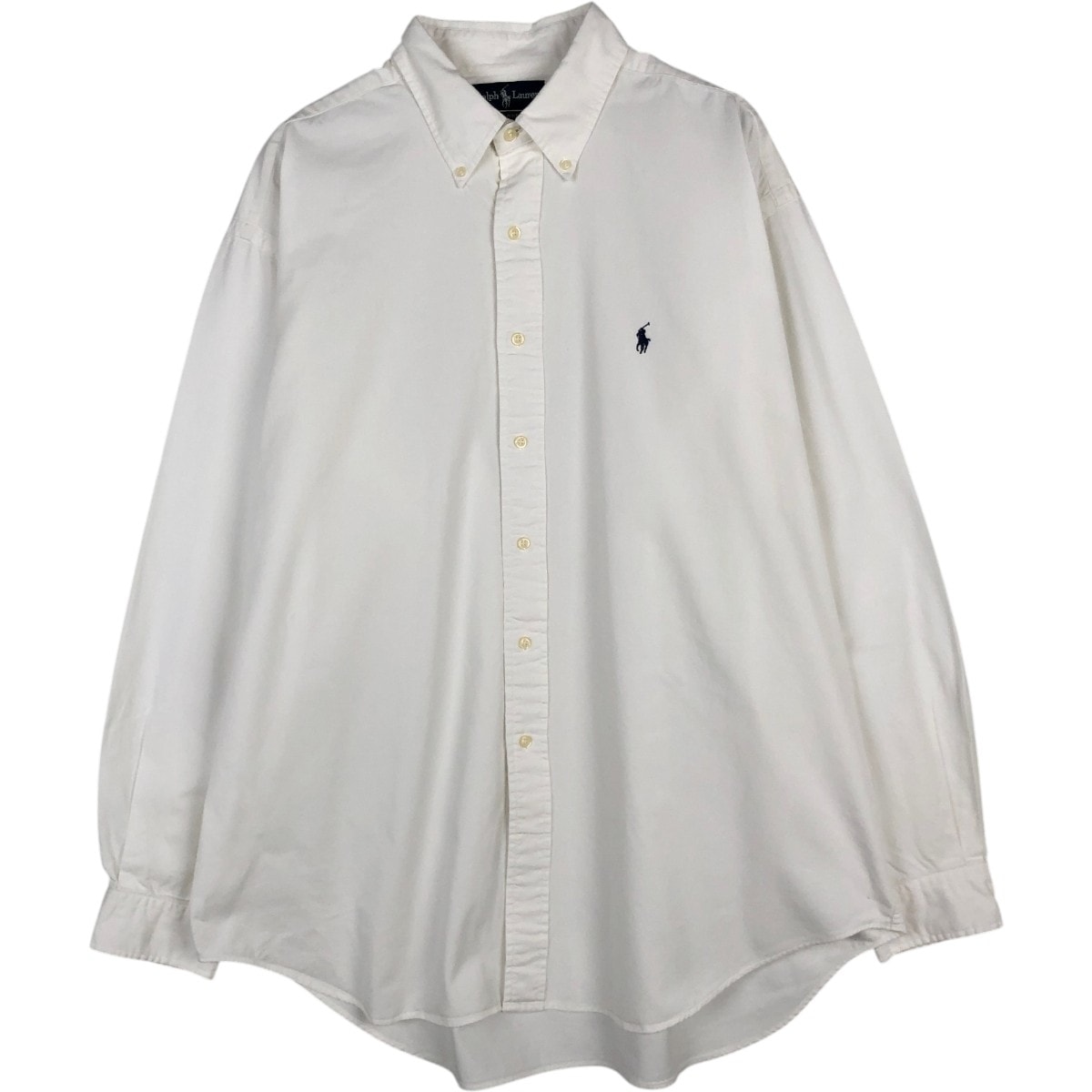 古着 ラルフローレン Ralph Lauren BLAIRE 長袖 ボタンダウンシャツ メンズXXL相当/eaa678416