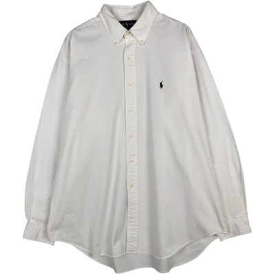 古着 ラルフローレン Ralph Lauren BLAIRE 長袖 ボタンダウンシャツ メンズXXL相当/eaa678416