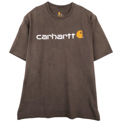 古着 カーハート Carhartt ORIGINAL FIT 半袖 ロゴTシャツ メンズXL相当/eaa621887