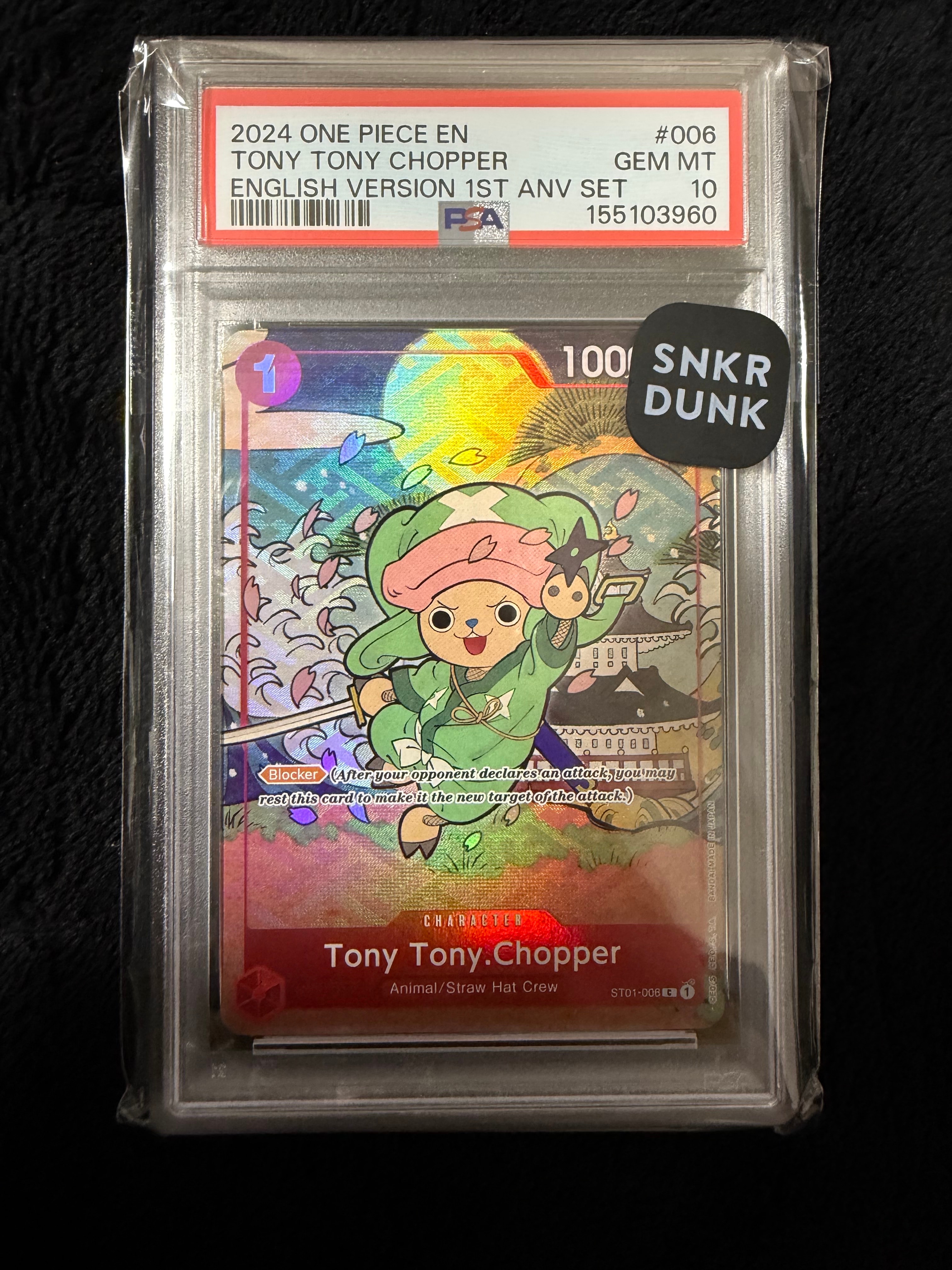 PSA10】トニートニー・チョッパー C [ST01-006] (プロモーションカード