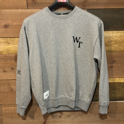 WTAPS Academy / Sweater / Cotton "Ash Gray"