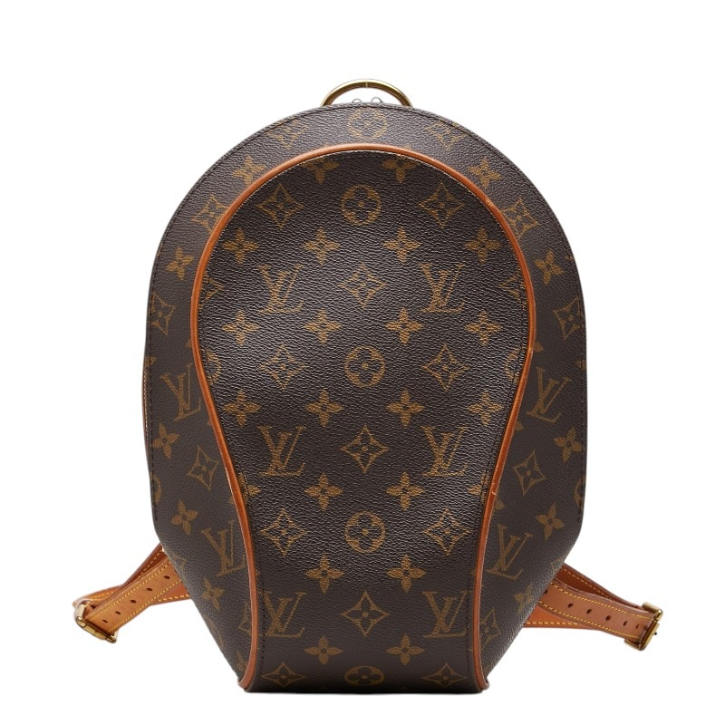 ルイ ヴィトン モノグラム エリプス サック アド リュック バックパック M51125 ブラウン PVC レザー レディース LOUIS VUITTON 【中古】