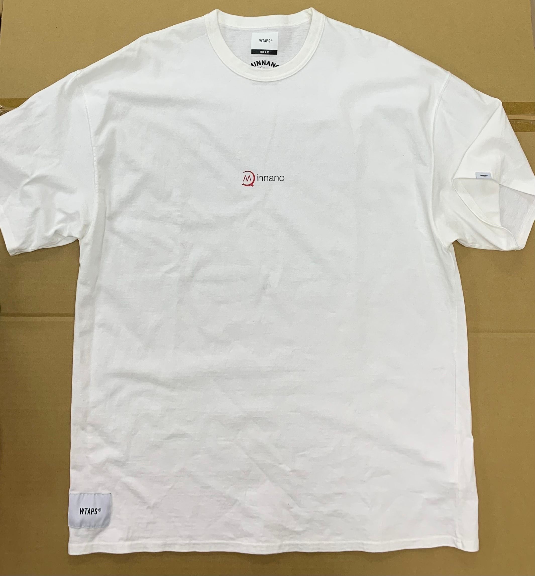 ダブルタップス x ミンナノ SS Tシャツ 191ATMID-CSM03S "ホワイト"
