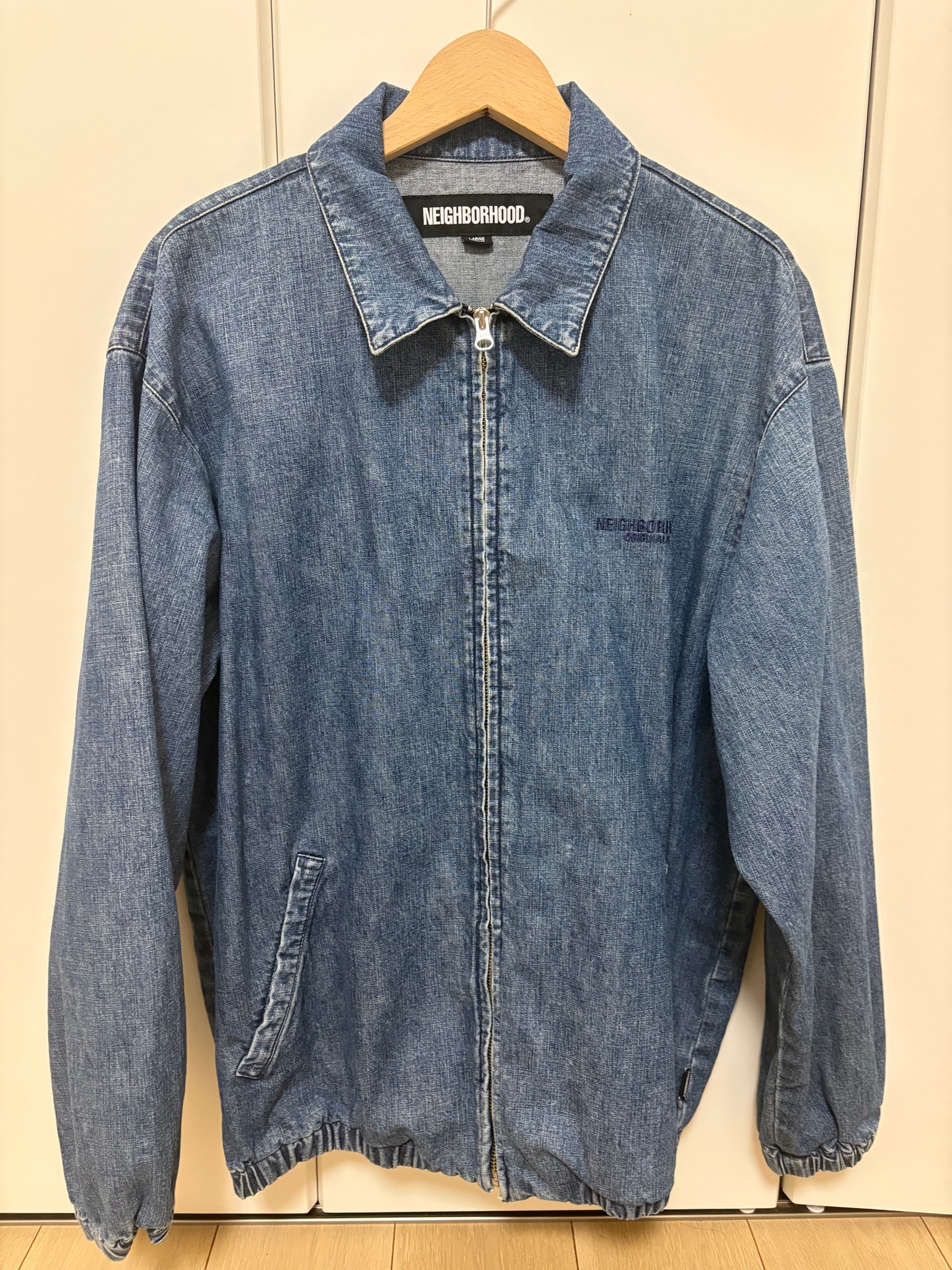 NEIGHBORHOOD Denim Zip Work Jacket "Indigo"