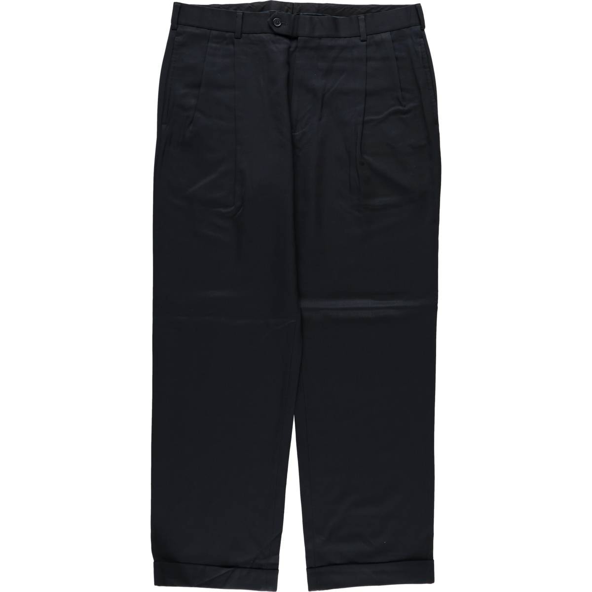 古着 ブルックスブラザーズ Brooks Brothers ツータック ウールパンツ スラックス メンズw36相当/eaa669222