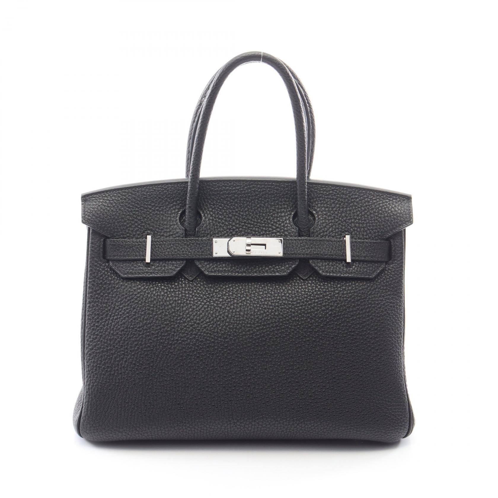 エルメス HERMES バーキン30 ハンドバッグ バッグ トゴ トゴ □N刻印(2010年製造) レディース ブラック系 【中古】